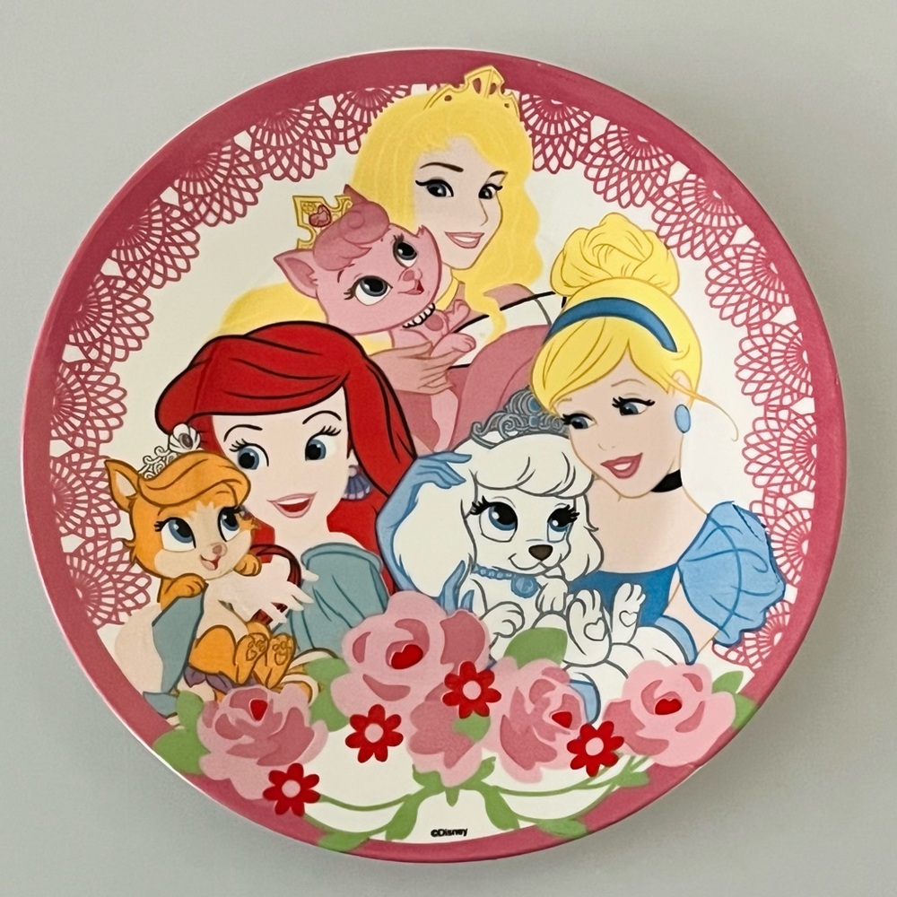 Disney Princess And Palace Pets Ceramic Plate